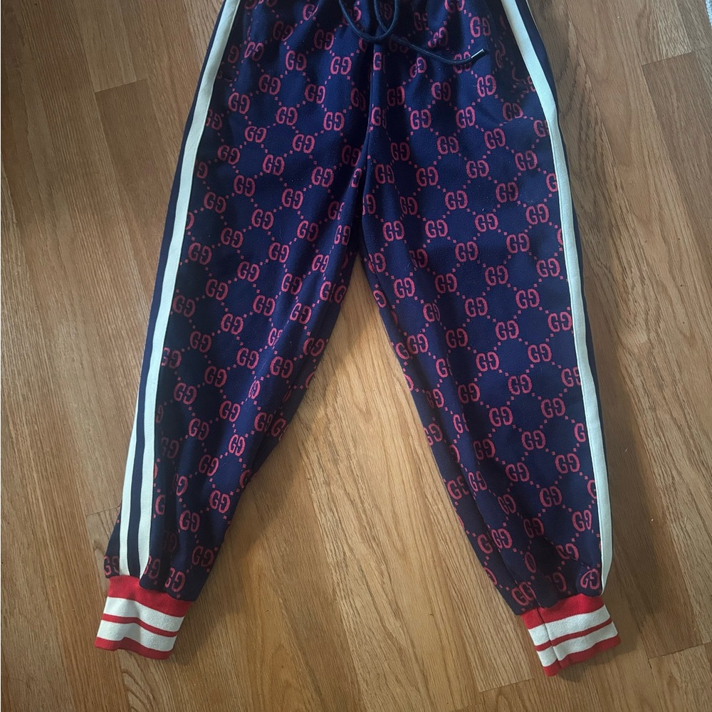 Gucci track style pants